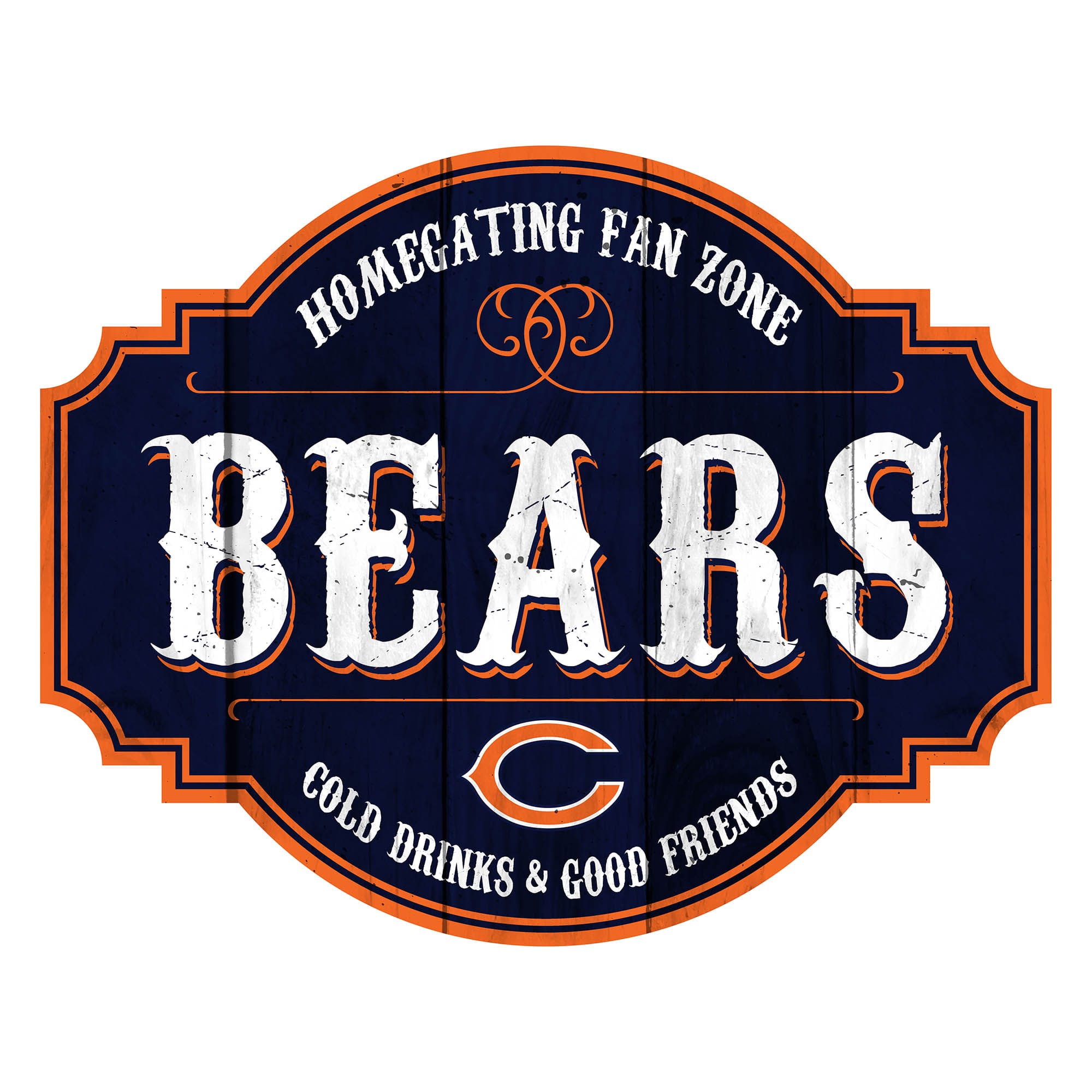 Fan Creations - Chicago Bears 24'' Homegating Tavern Sign - Multicolor price history on PriceWatchPro