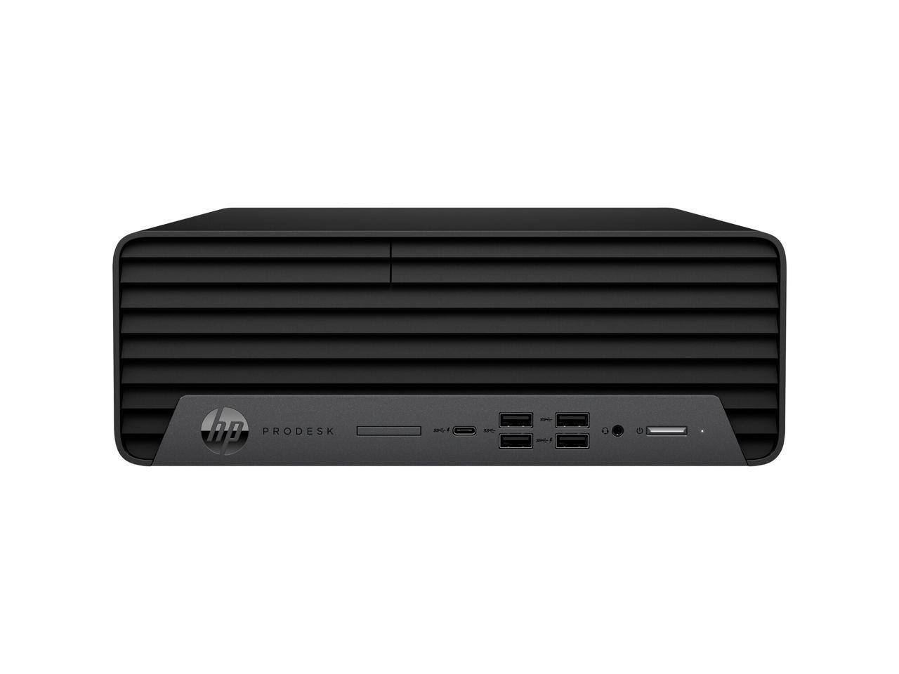Front. HP - HP ProDesk 600 G6-SFF i5-10500 16GB DDR4 512GB SSD Win 11 Pro - Black.
