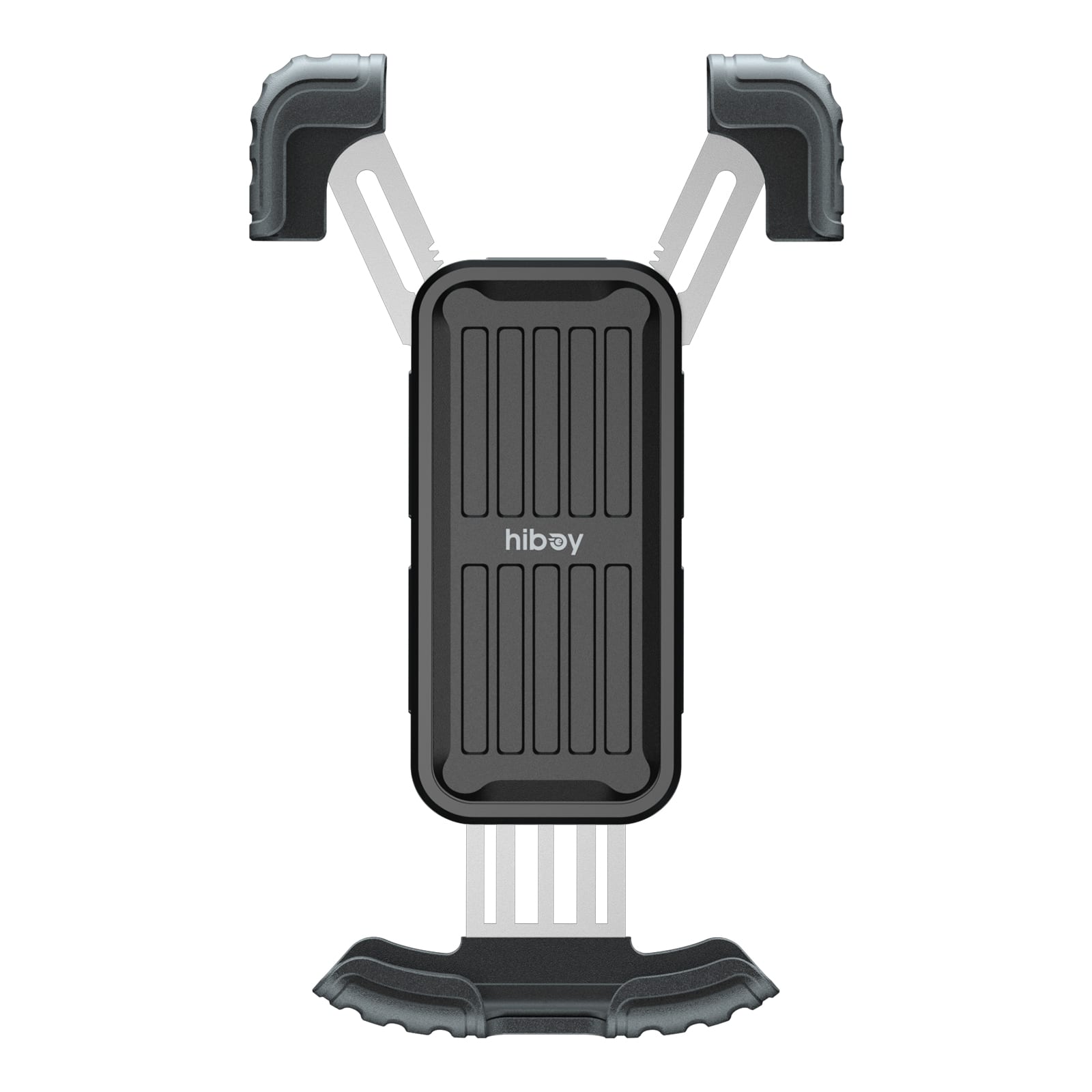 HiBoy - Bike Phone Holder, 360° Rotation Adjustable Motorcycle Phone Mount - Black - Front_Zoom