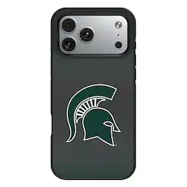 Keyscaper - NCAA - Michigan State Spartans Bump Case with 8.2ft Drop Protection - 15 - Black