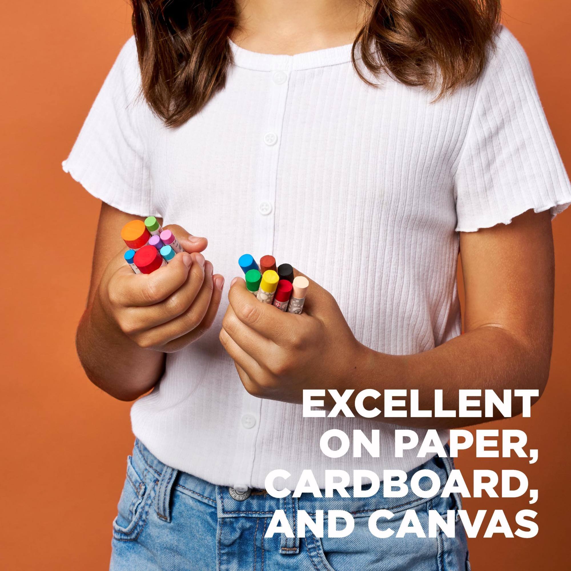 EXCELLENT ON PAPER, CARDBOARD, AND CANVAS
