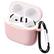 Left. Vena - For Apple Airpods 4 Case Cover, Airpods Case 4 Silicone Case 4th Generation Supports Wireless Charging, Pink - Pink.