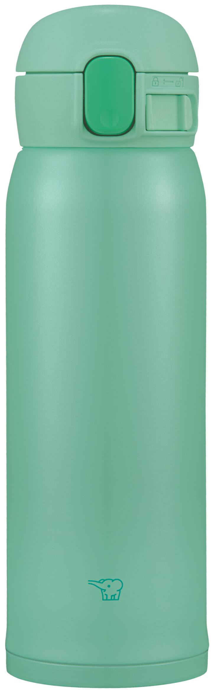 Angle. Zojirushi - Stainless Mug 16oz. - Mint.