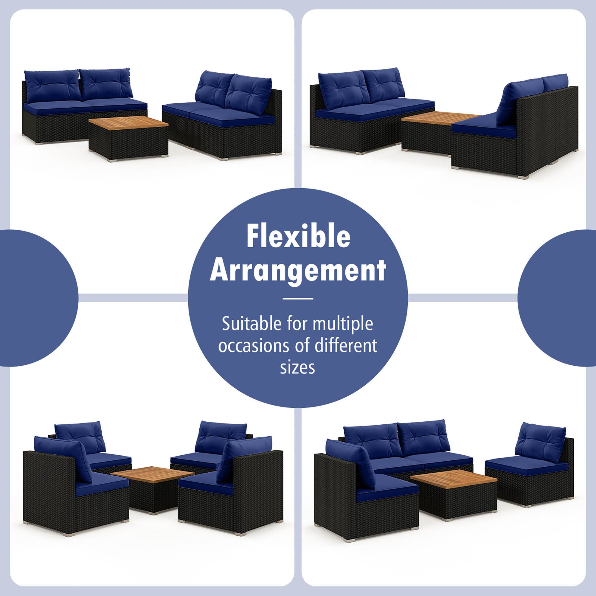 Flexible Arrangement - Suitable for multiple occasions of different sizes.