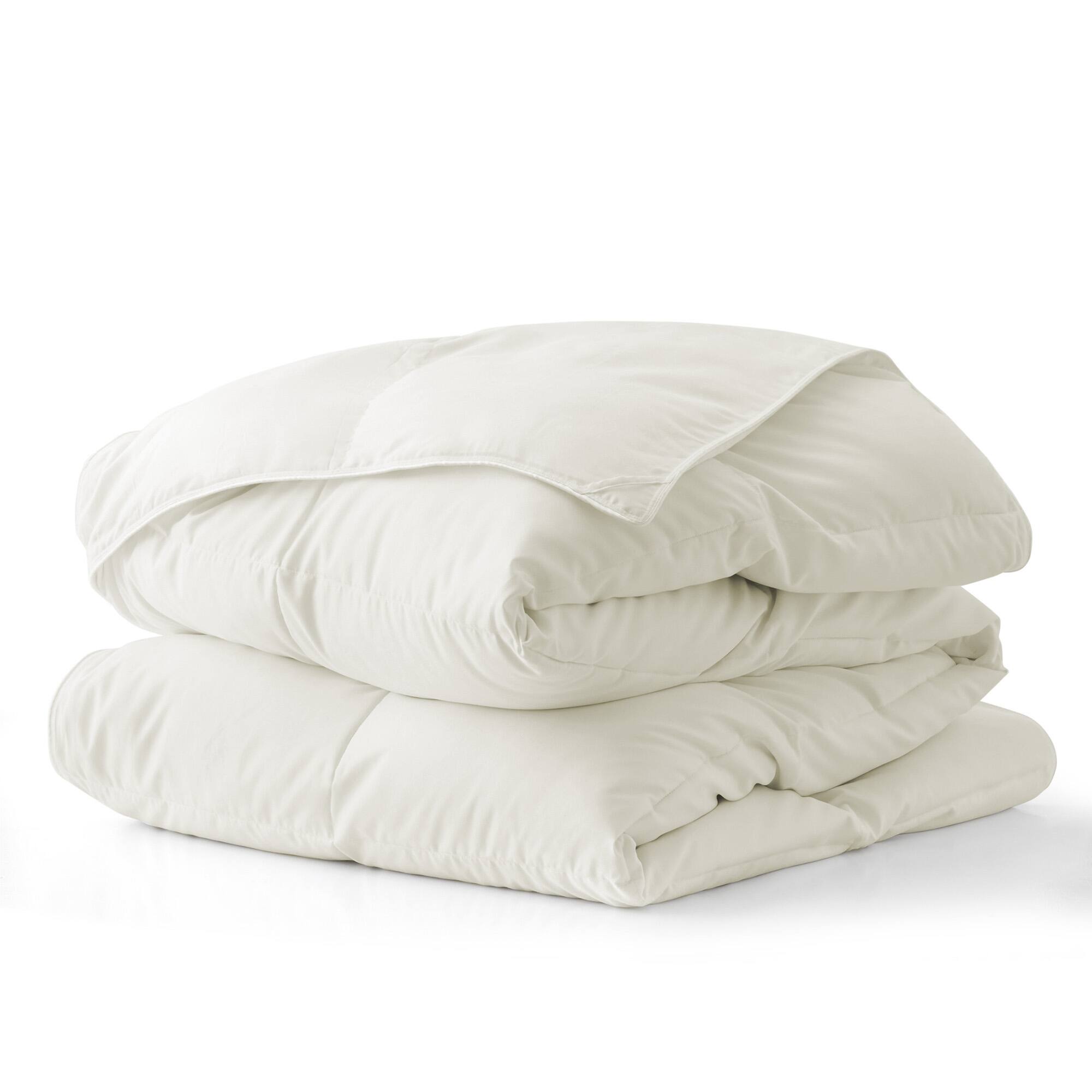 Alt View 2. Peace Nest - Peace Nest Ultra Soft All Season Down Feather Comforter, Ivory, King - Ivory.