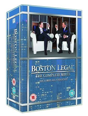 Angle. Boston Legal Season 1-5 DVD.