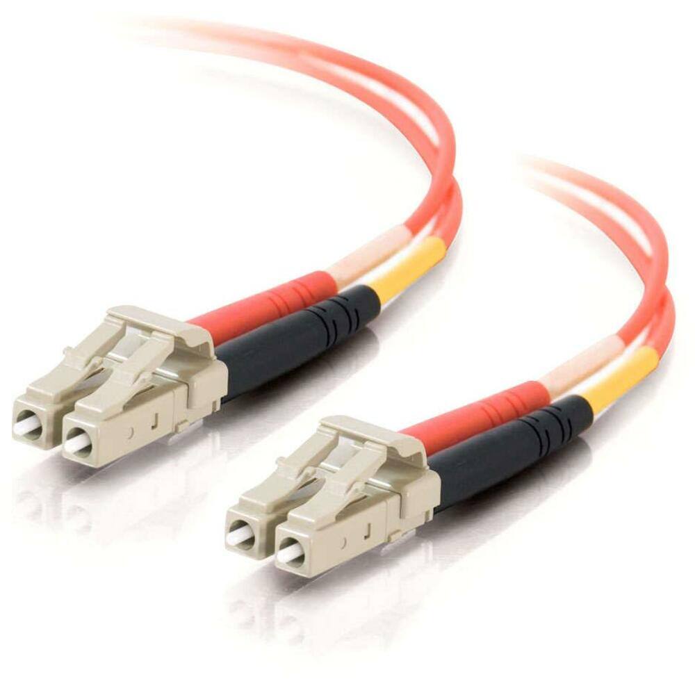 Front. C2G - C2G Fiber Optic Duplex Patch Cable - 9.84 ft Fiber Optic Network Cable - First End: 2 x LC - Male - Second End: 2 x LC.