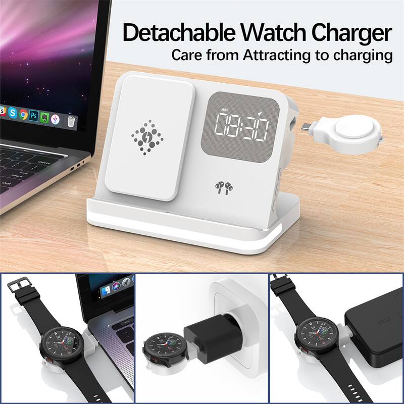 Detachable Watch Charger  
Care from Attracting to charging