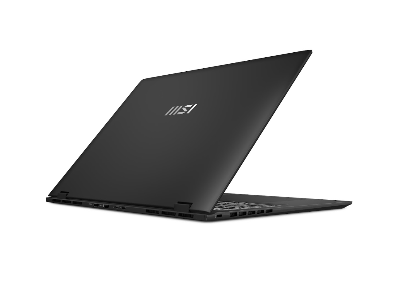 Alt View 9. MSI - MSI Prestige 16 AI EVO QHD+ Ultra Thin Laptop, Intel Core Ultra 7-155H, 32GB RAM, 2TB SSD, Win 11 - Stellar Gray.