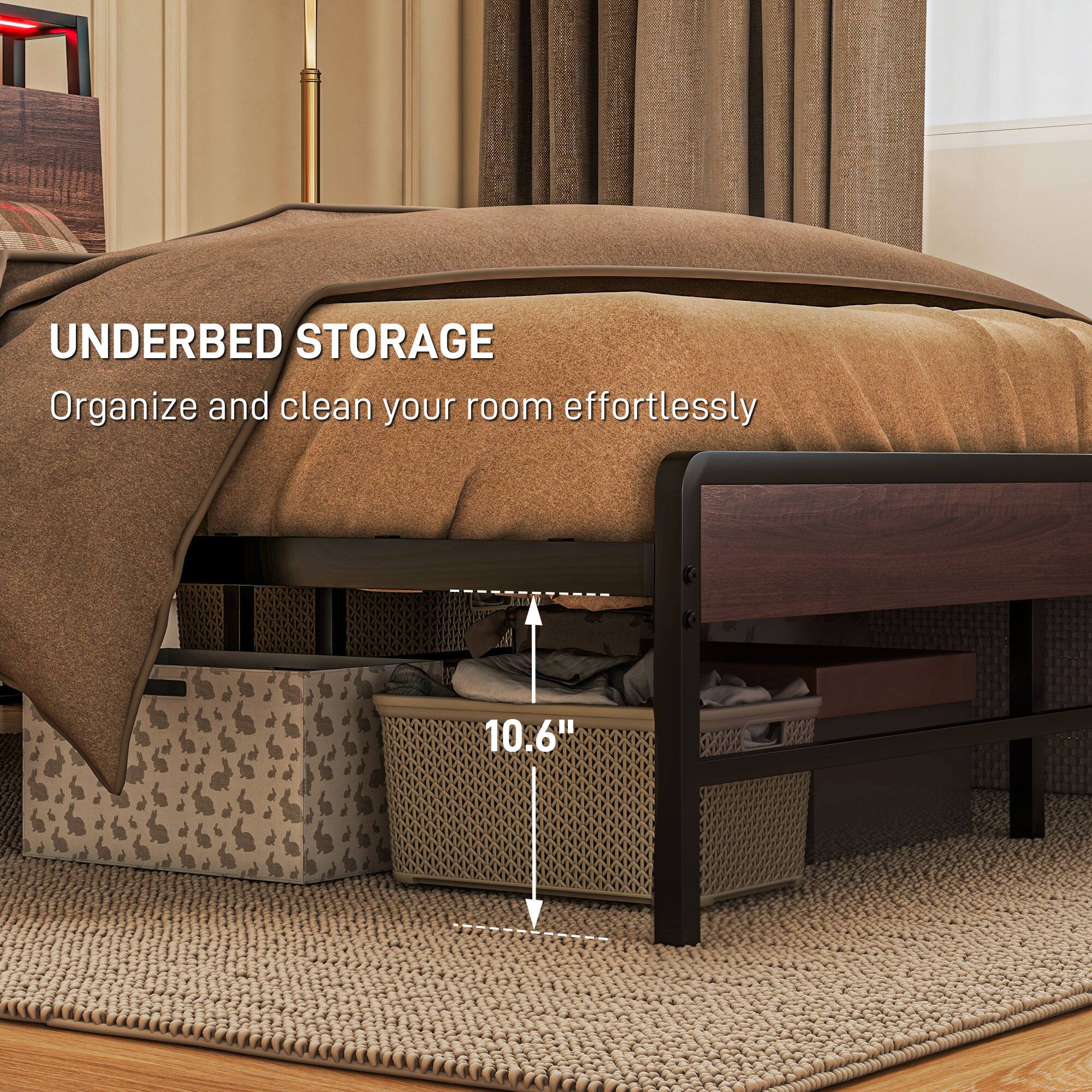 UNDERBED STORAGE
Organize and clean your room effortlessly
10.6"