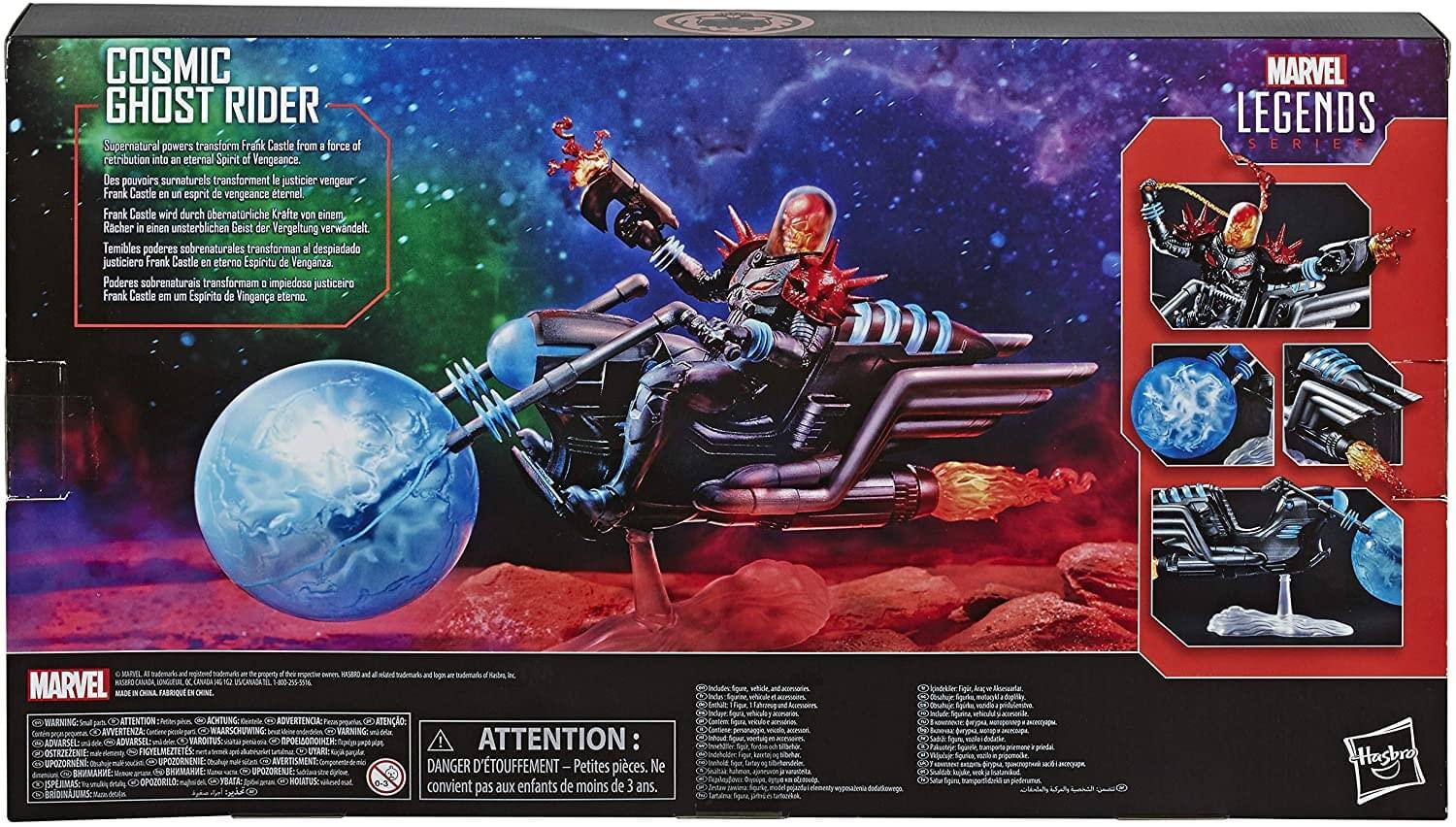 Marvel Legends 6 Inch Figure & Vehicle | Cosmic Ghost Rider Black