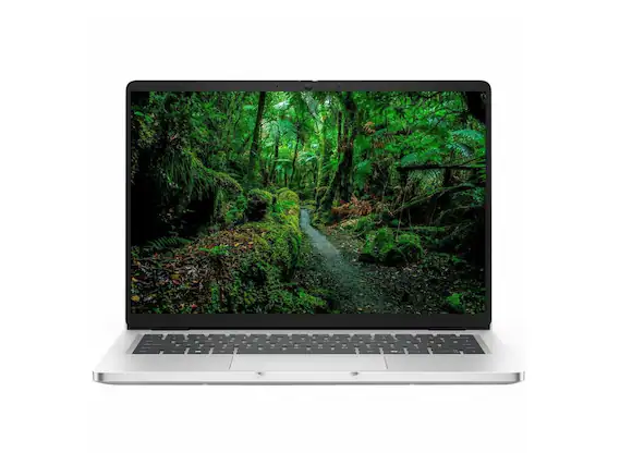 Front. Dell - Dell Pro 14 PC14255 14" Copilot+ PC - Ryzen 5 PRO 220 - 16 GB - 256 GB SSD - Win 11 Pro - Radeon 740M - 15.10 Hrs - Magnetite.