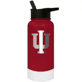 Great American Products - Indiana Hoosiers 32oz. Logo Thirst Hydration Water Bottle - Multicolor