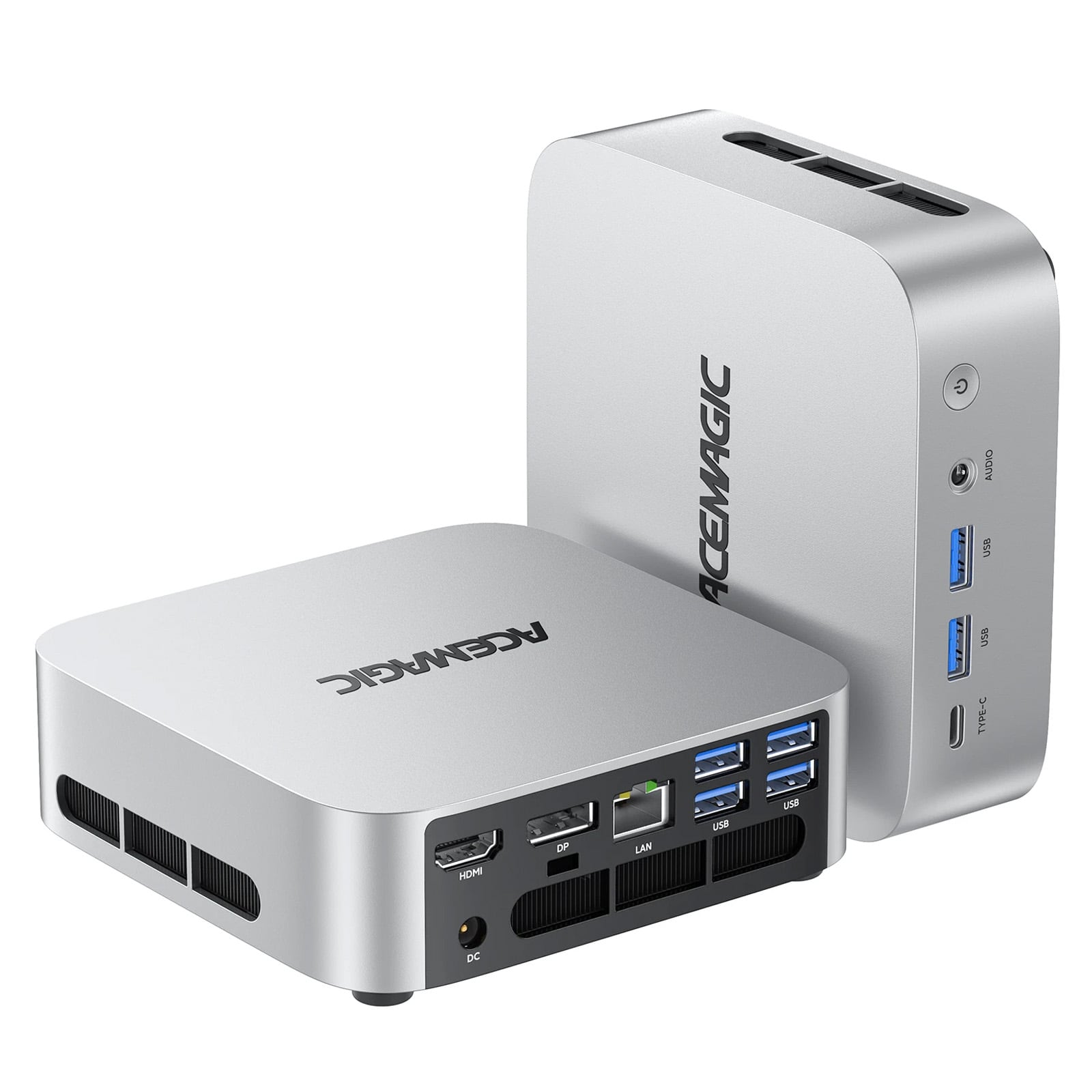 ACEMAGIC - M1 - 4K Mini Gaming PC - AMD Ryzen 7 7735HS (8C/16T, up to 4.75GHz) 24GB LPDDR5 1TB SSD Win 11 Pro WiFi6 - Silver price history on PriceWatchPro
