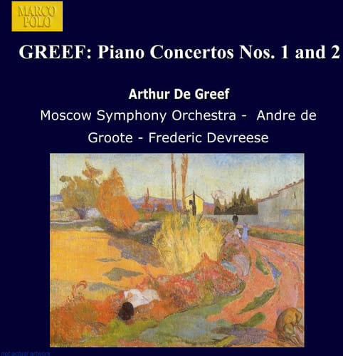 De Greef / Groote / Devreese / Moscow Sym Orch - Con Pno 1/2  - COMPACT DISCS