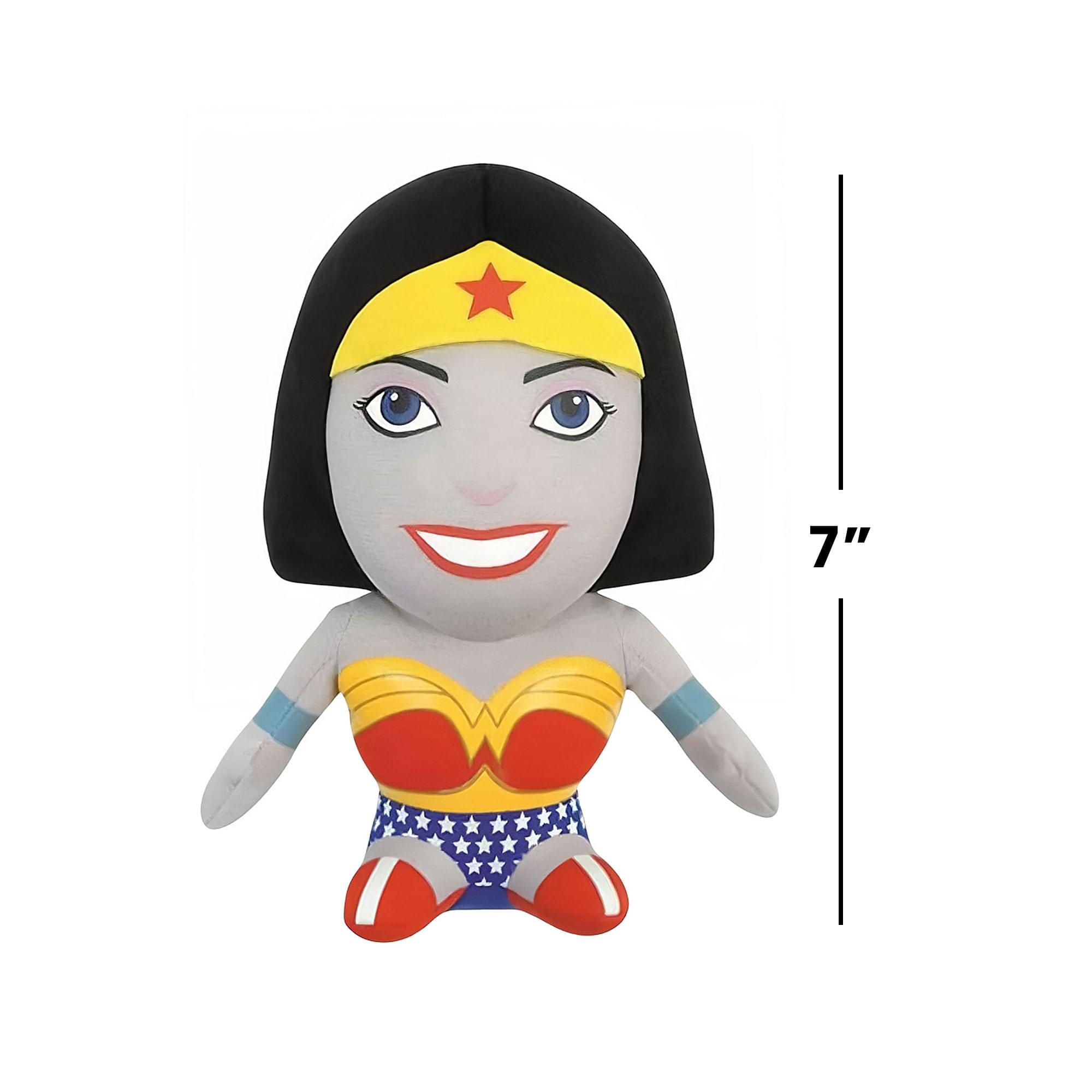 Alt View 2. DC Universe - Comic Images DC Comics Wonder Woman Super Deformed Plush - Red.