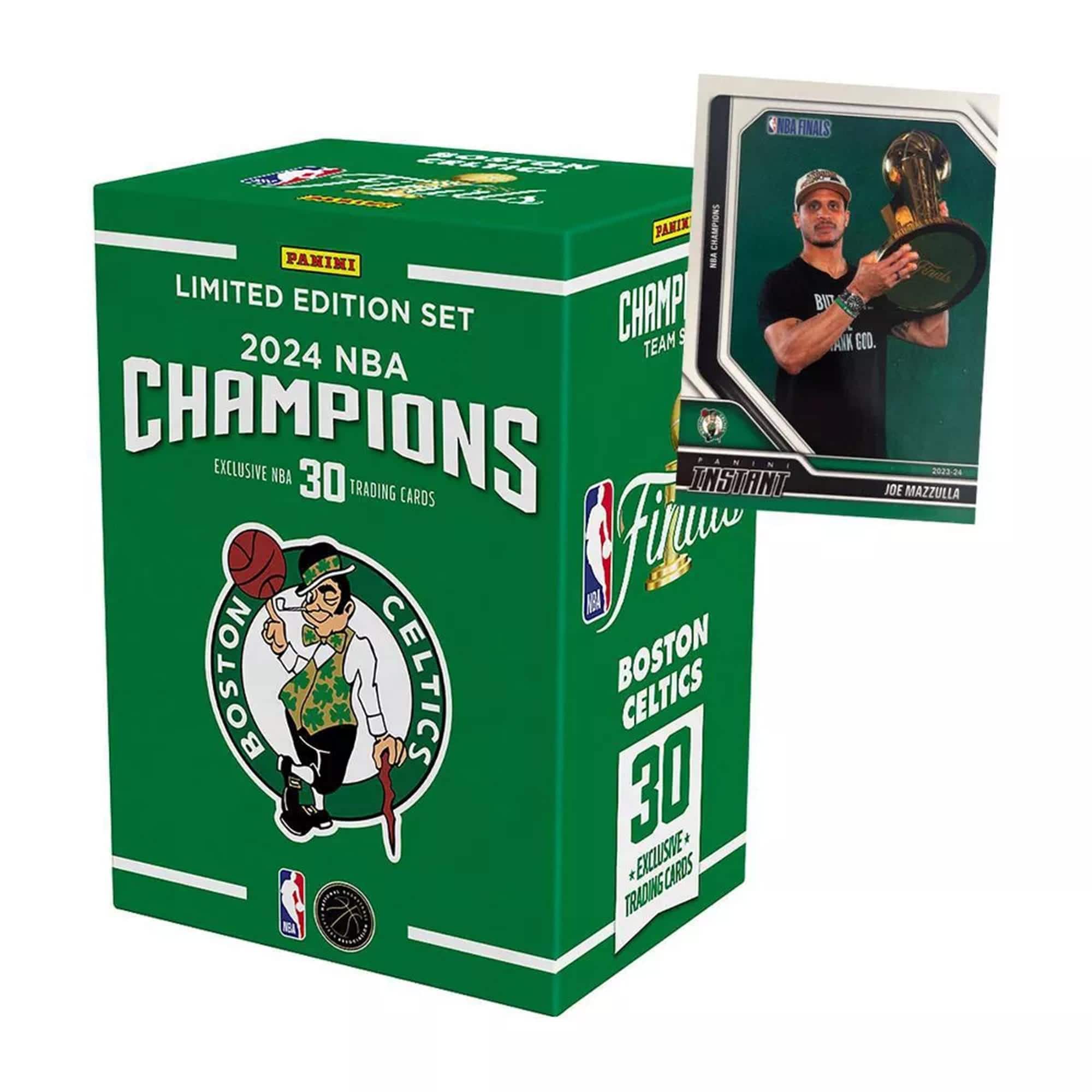 NBA - 2024 Panini Boston Celtics Championship Set | 30 Cards Per Box - Green