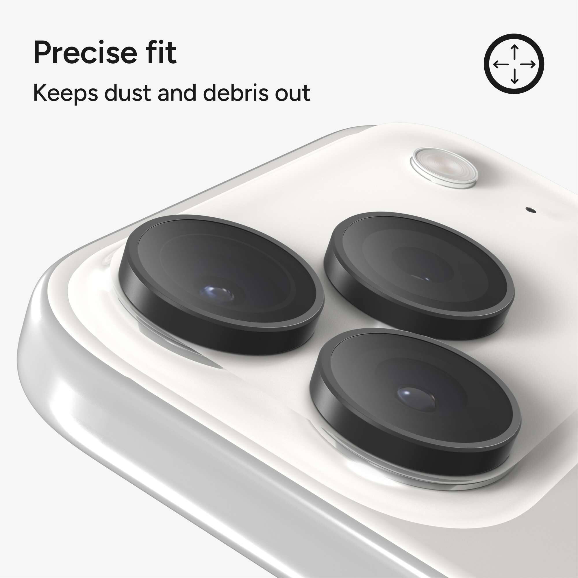Precise fit  
Keeps dust and debris out