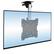 Angle. Mount-It! - Flip-Down Under-Cabinet & Ceiling TV Mount – Fits 19″–37″, 90° Tilt, 45° Swivel, 44 lb Capacity - Black.