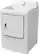 Angle. Frigidaire - 7 Cu. Ft. Electric Dryer with 8 Dry Cycles - White.