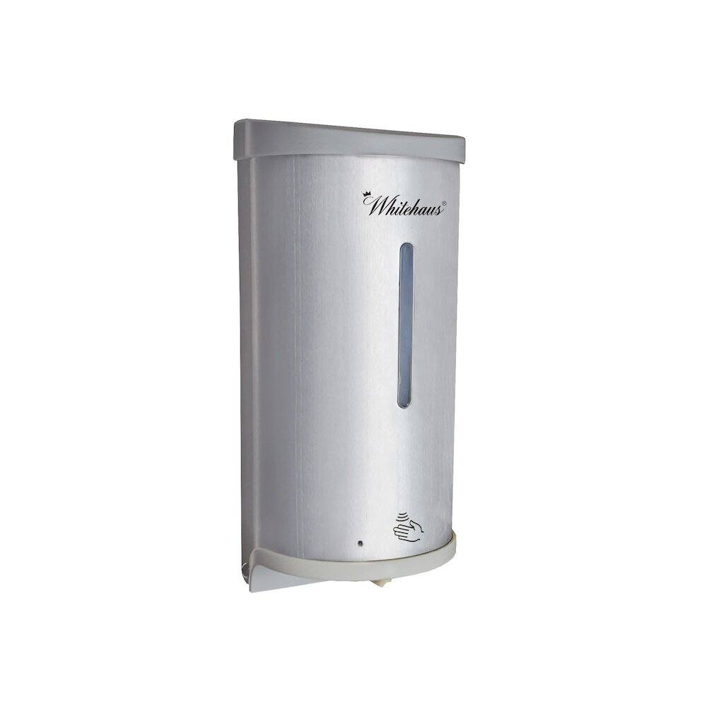 Front. Whitehaus - Soaphaus Hands-Free Multi-Function Soap Dispenser with Sensor Technology - Silver.