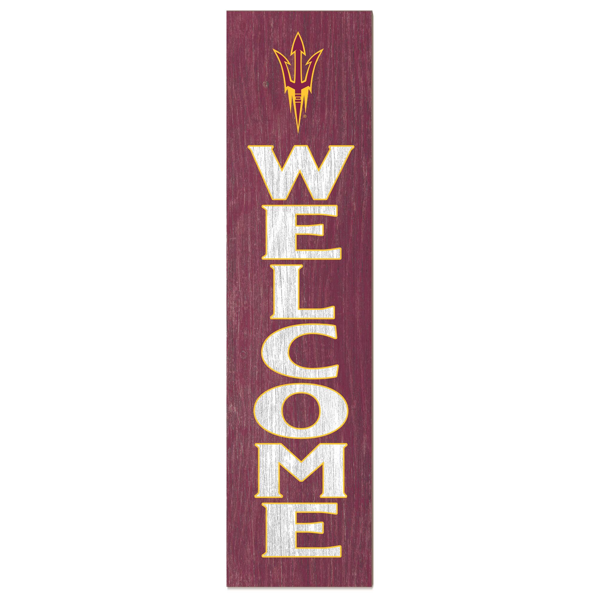 Arizona State Sun Devils 12'' x 48'' Welcome Leaner