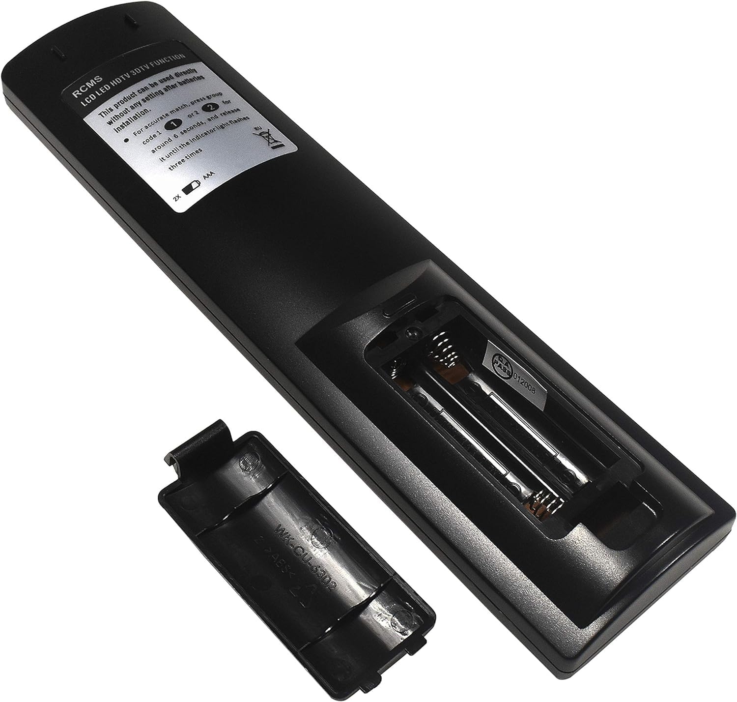FUNCTION 30TV Coer HBTY be useS bateres RCMS LCDLED LED CR setting aTer LCO product any STRRA 2 fe This manch, Grz relese withaut installation. accurate 1 4 Tg h eche For cndel L. tunttheindicaorigtane & thwindicatori) seconds, nothing_to_trandcribe itunt times  threatimes three AMA ZK PASS 012008 WK  2>485< Cu-san2

RMS
LCD LED
This product can be secured by setting a code using the battery
with the LCD monitor. For accurate monitoring, please
code 6 digits, and release the alarm by turning the
hundreds digit 3 times.
2 x AAA

WK-012008