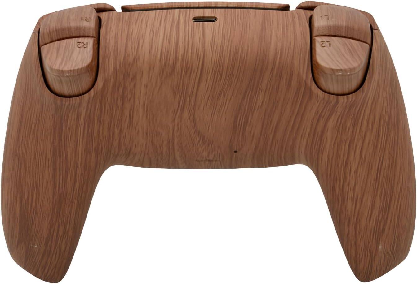 Alt View 1. Custom Controllerzz - Custom Wireless Controller for PS5 - Wood & Wood Inserts.