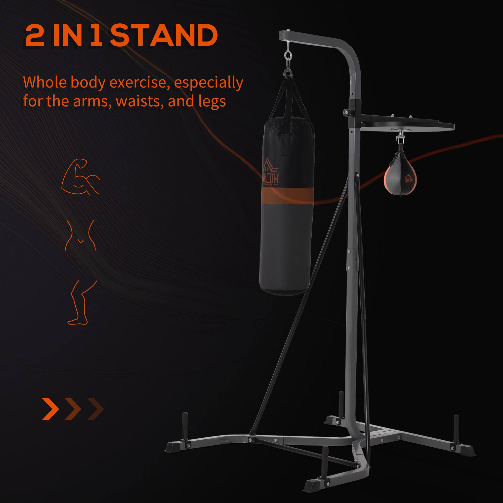 2 IN 1 STAND  
Whole body exercise, especially for the arms, waists, and legs  
G H Y  
COM SATE  
10