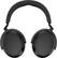 Left. Sennheiser - MOMENTUM 4 Wireless Adaptive Noise-Canceling Over-The-Ear Headphones - Black.