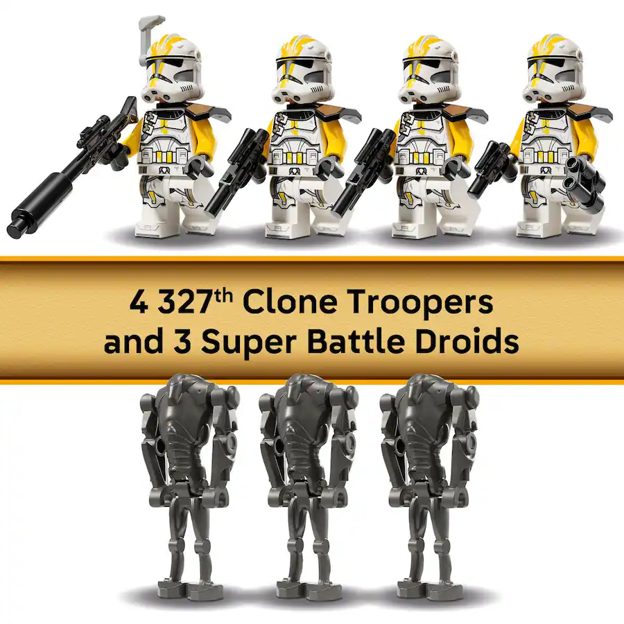 LEGO Star Wars 327th Star Corps Clone Troopers Battle Pack 75431