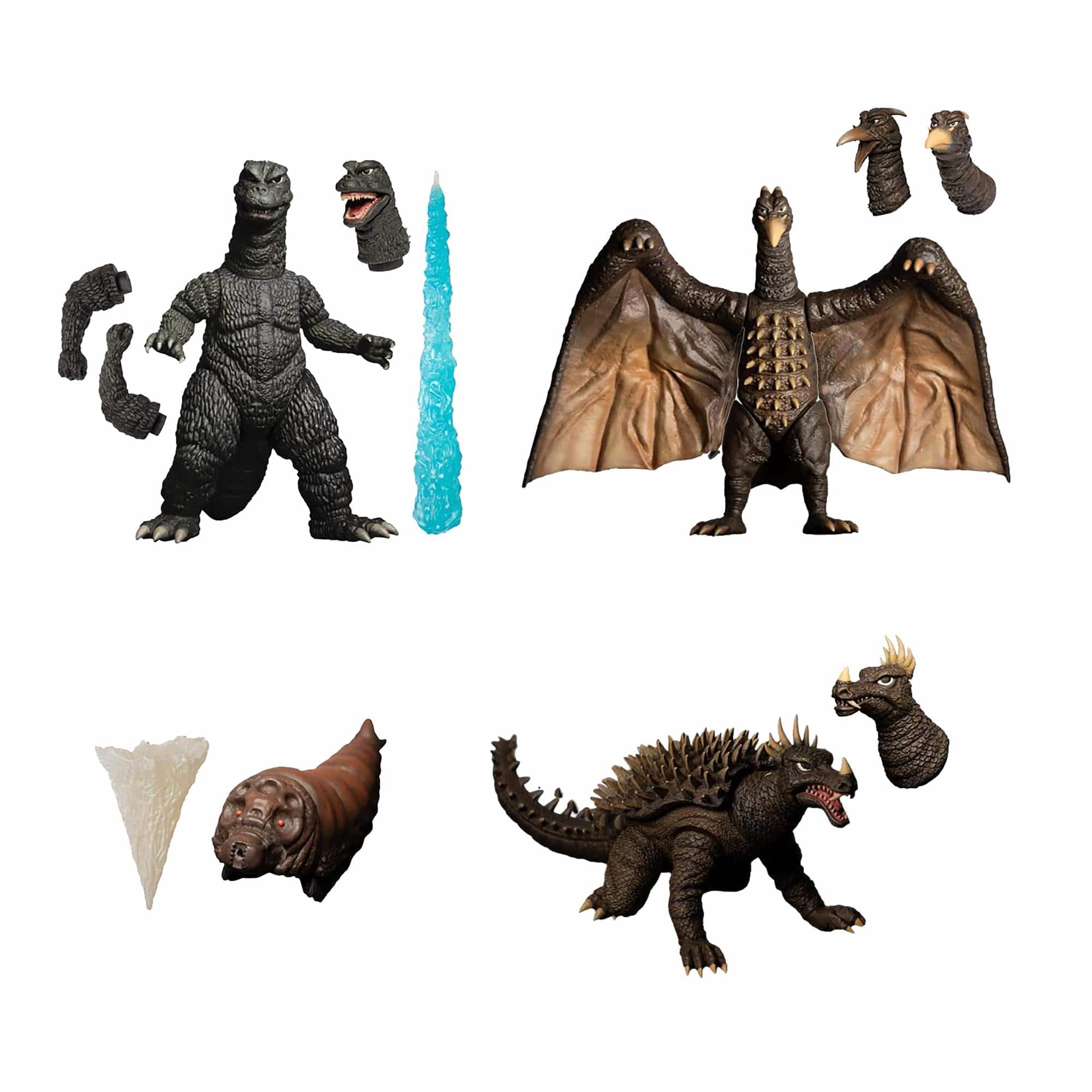 Mezco Toyz - Godzilla Destroy All Monsters (1968) 5 Points XL Round 1 Boxed Set - Brown price history on PriceWatchPro
