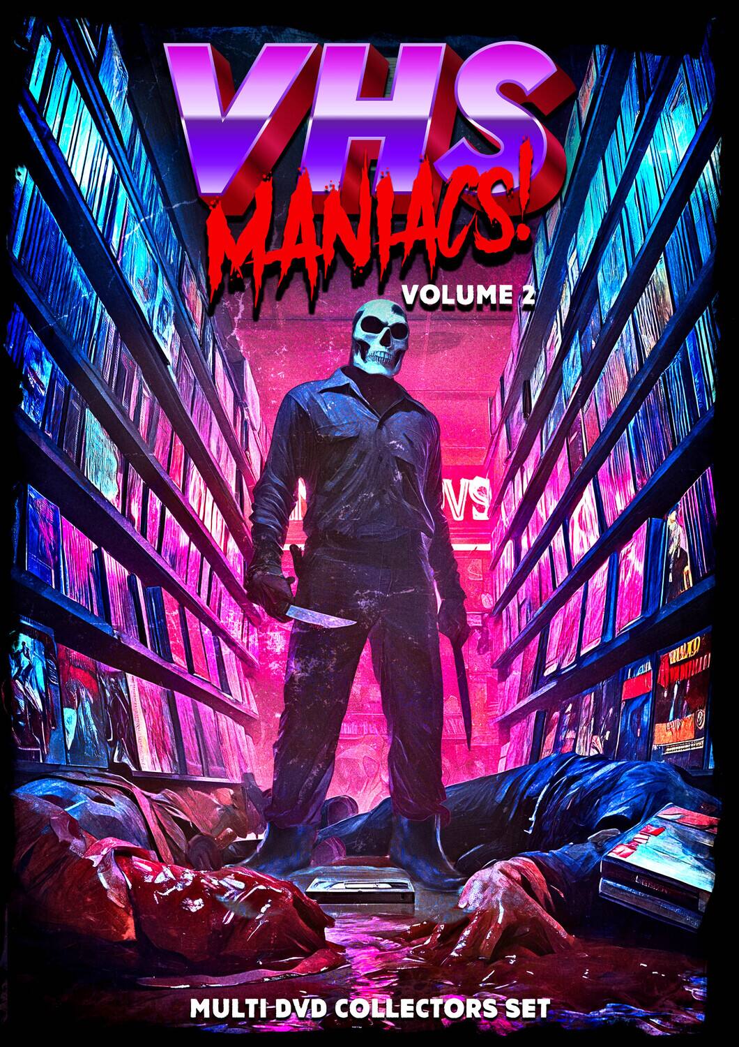 Front. VHS Maniacs! Volume 2   - DVD.
