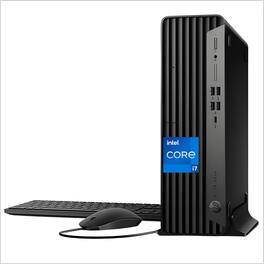 HP - ProDesk 400 G9 SFF Desktop, Intel i7-13700, 32GB DDR5, 1TB PCIe SSD, Wi-Fi, Type-C, HDMI, Win 11 Pro - Black