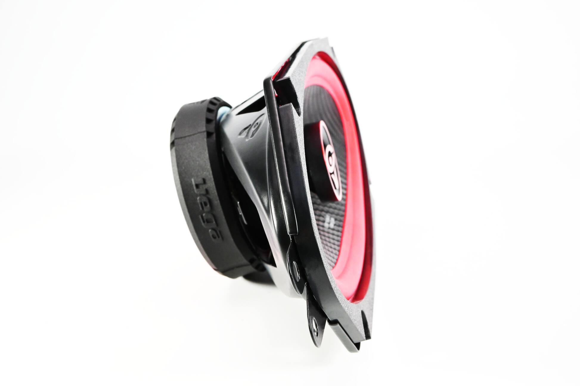 Back. Cerwin Vega - Cerwin Vega -- V410 Vega 2025 Edition - 4"x10" 2-Way Coaxial Full Range Speakers (4Ω) - Black and Red.