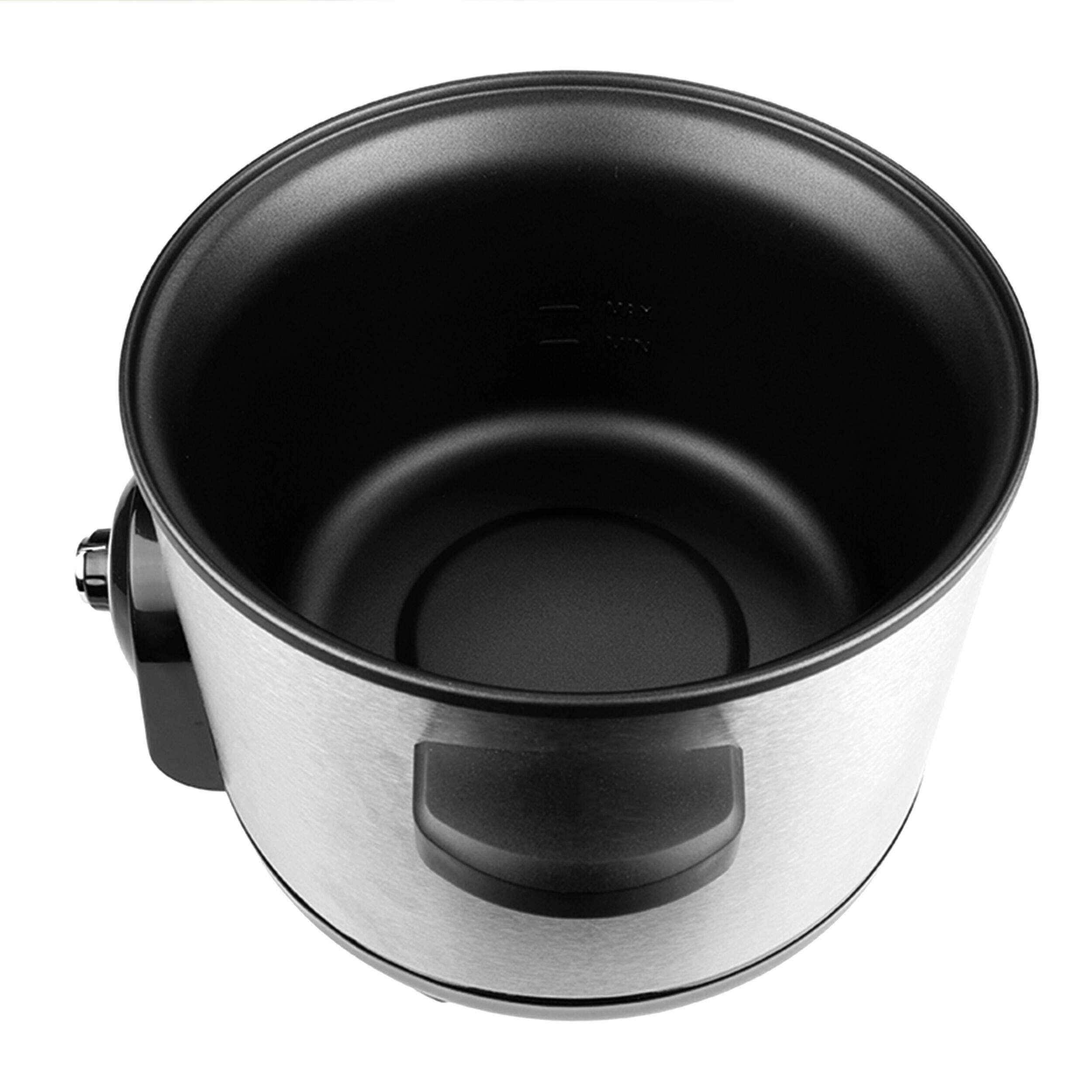 Alt View 6. Brentwood - Brentwood 5.2 Quart Deep Fryer - Silver.