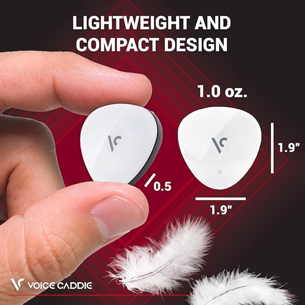 LIGHTWEIGHT AND COMPACT DESIGN  
1.0 oz. / 1.9"  
0.5 x 1.9"  
VOICE CADDIC