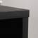 Left. Sauder - Horizontal Bookcase - Black.