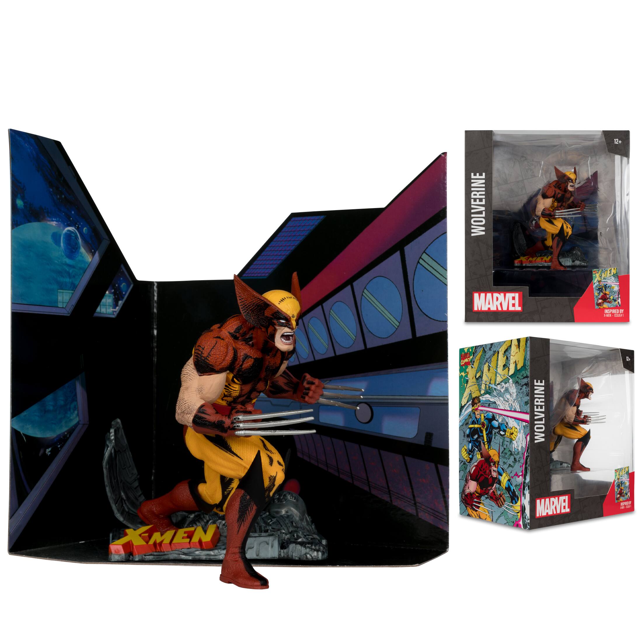 McFarlane Toys Marvel Wolverine 1:10th Scale 4.8" Posed Figure With ...