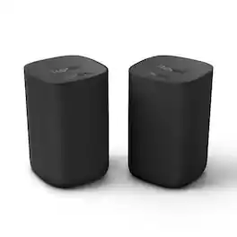 Onn - Roku Wireless Surround Sound Speakers - Black