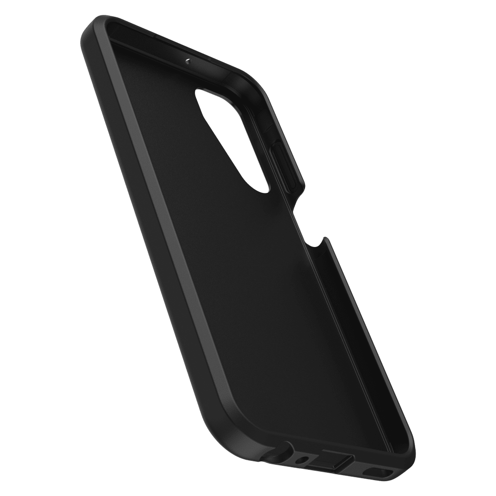 Alt View 3. OtterBox - OtterBox React Series Case for Samsung Galaxy A25 5G - Black - Black.