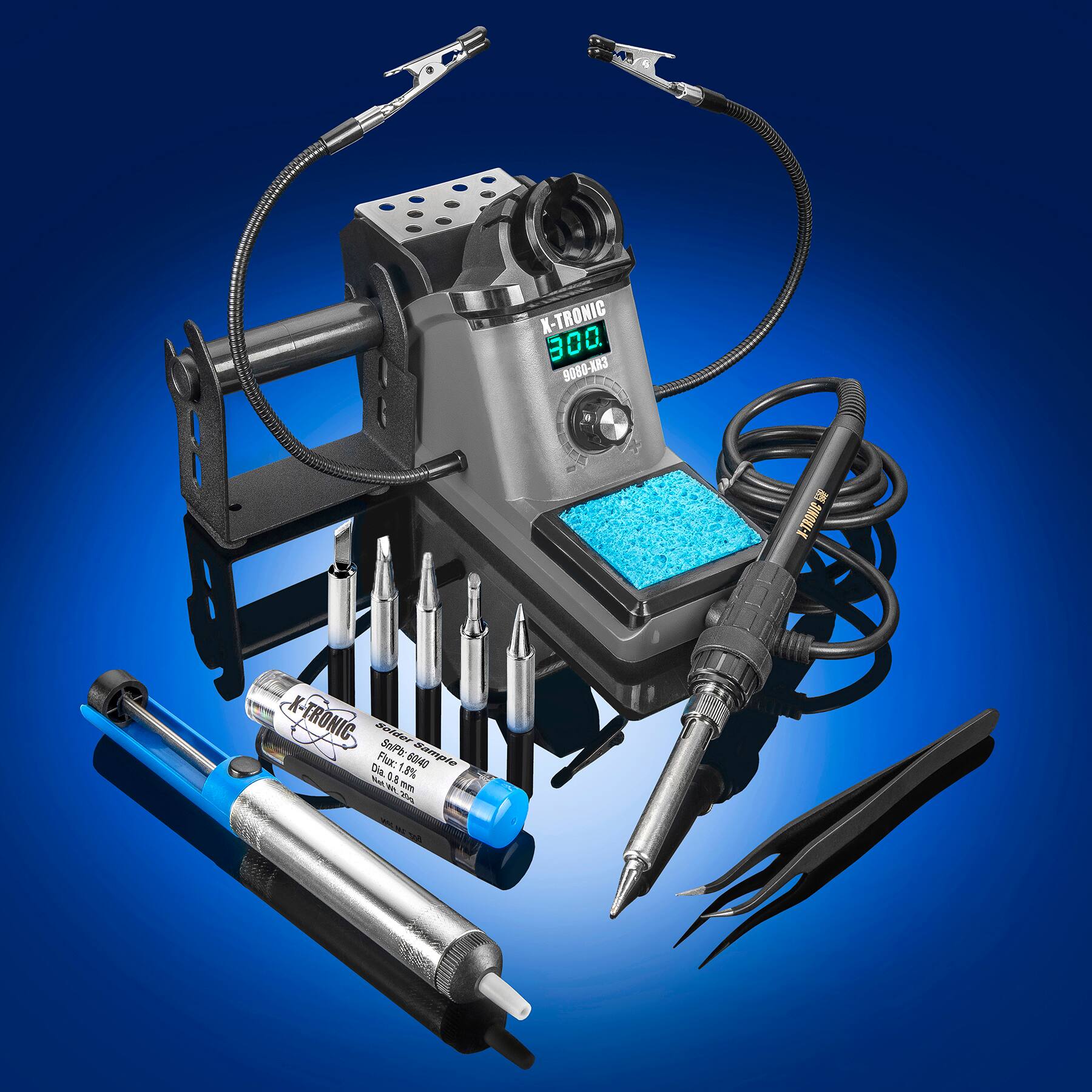X-TRONIC 300 9080-XB3  
X-TRONIC  
X-TRONIC Flux: Solder SolPt: 60(40 Sample Dia. Net 8.0 1.8% WT. min on