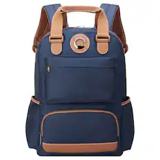 Front. Delsey - Delsey Flanerie SE Laptop Backpack - Navy.