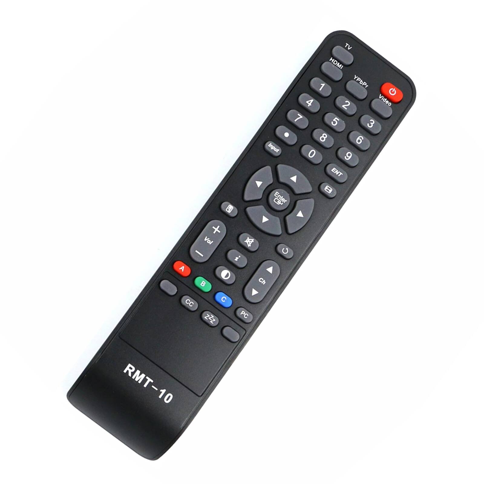 TV HDMI 1 YPbPr G 4 2 Video 7 5 3 . 8 6 Input 0 9 ENT 8 G Enter + Vol x - O i A D Ch cc C zZZ PC RMT-10