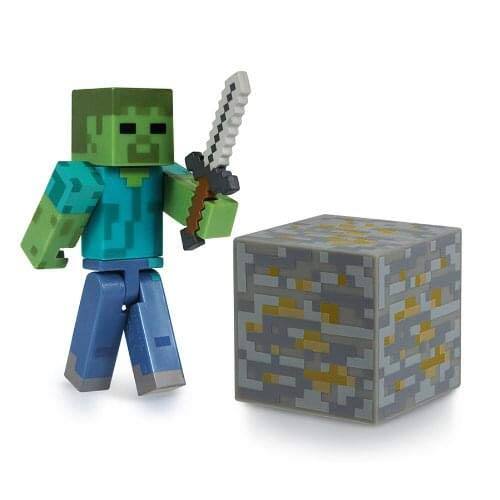 Minecraft - Core Zombie Figure Pack - Multicolor