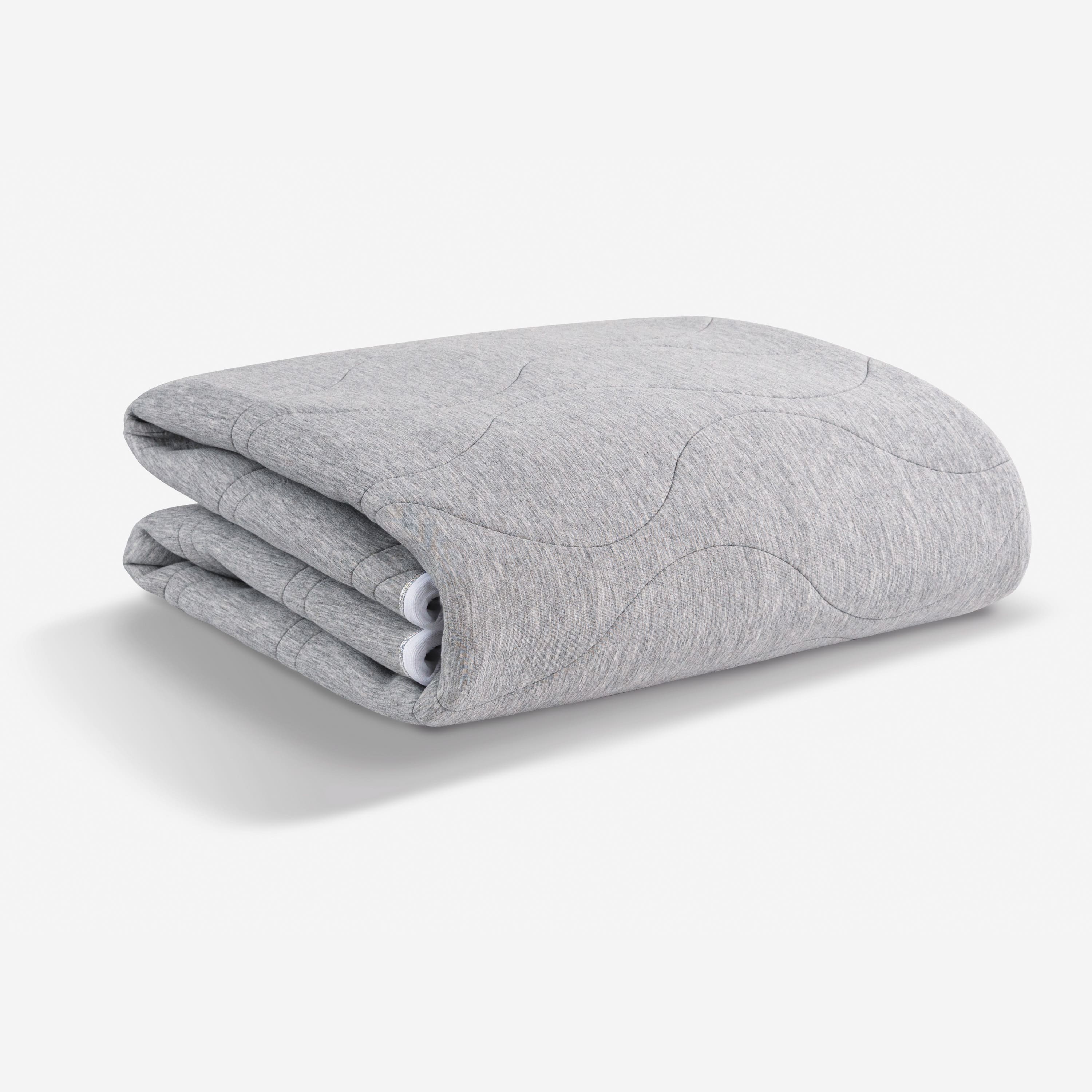 Front. Bedgear - Air-X® Mattress Protector - Queen - Grey.