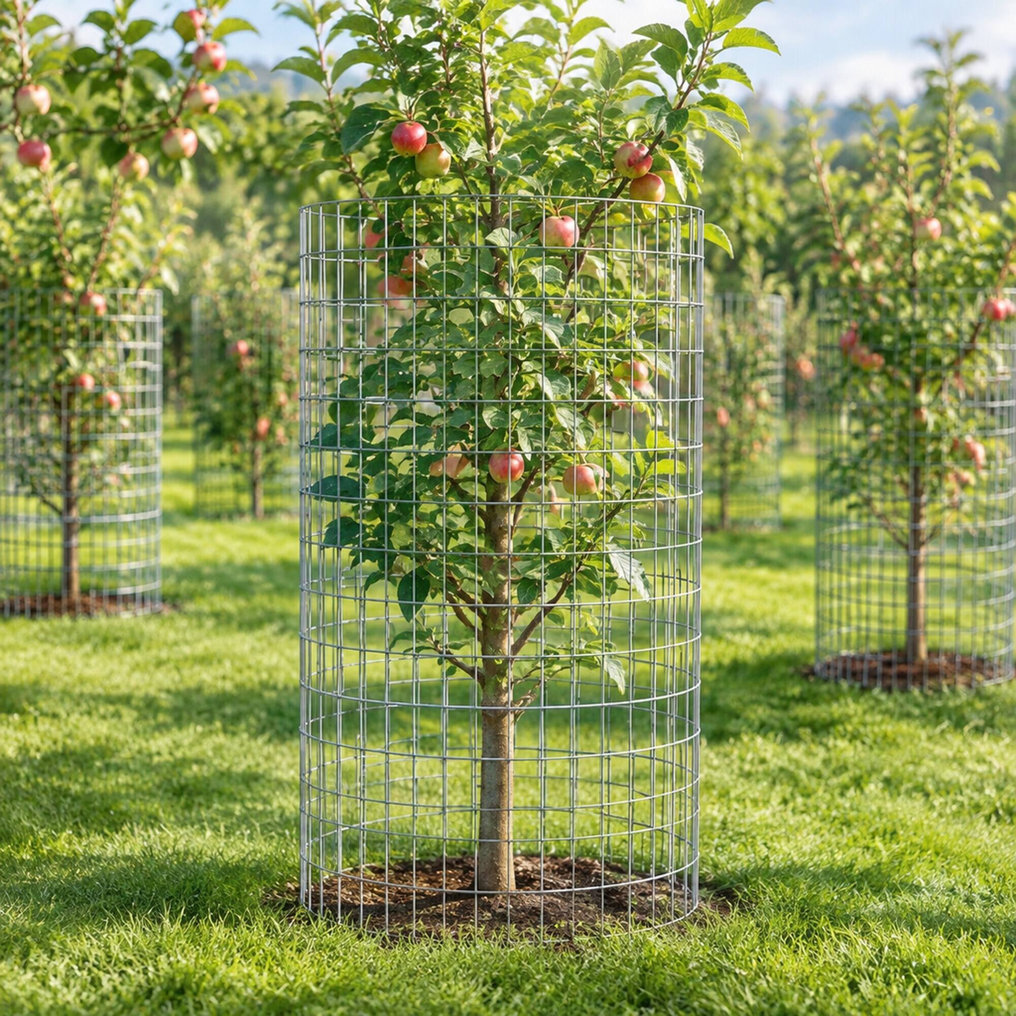 RYHNUYNE 36 in x 50 ft Hardware Cloth, 16 Gauge Galvanized Wire Mesh ...