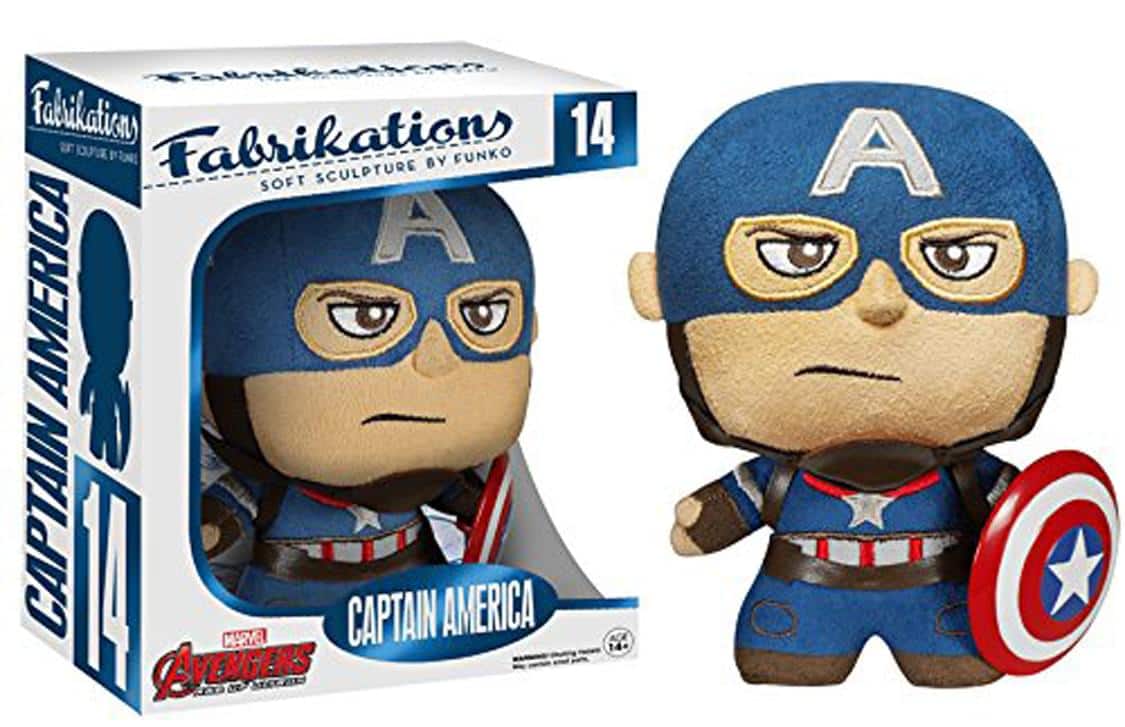 Marvel - Funko Fabrikations Avengers Age of Ultron Captain America Soft Sculpture Plush
