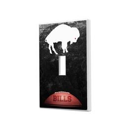 Keyscaper - Buffalo Bills Legendary Design Single Toggle Lightswitch Plate - Multicolor