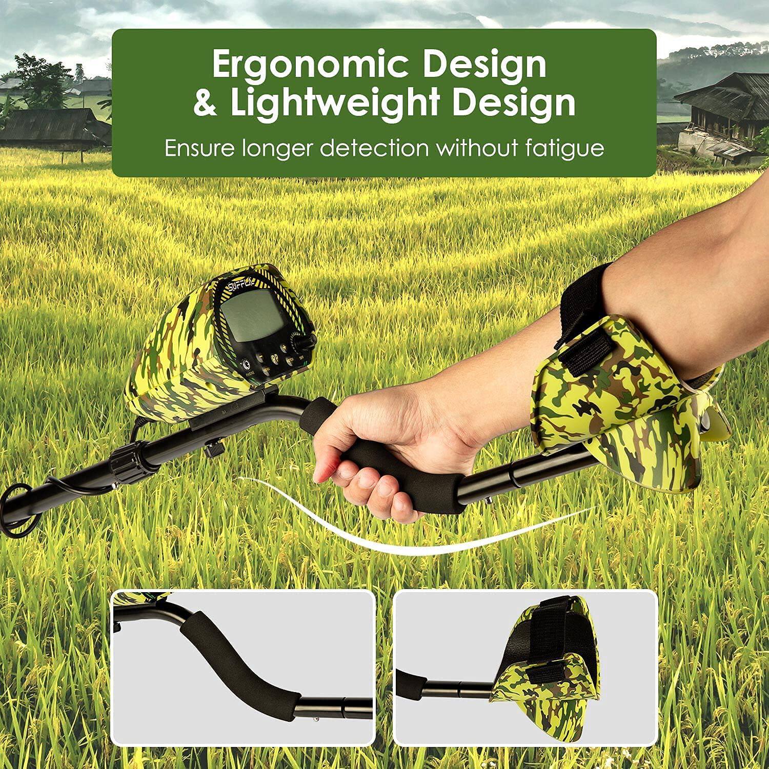 Ergonomic Design & Lightweight Design  
Ensure longer detection without fatigue